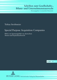 Abbildung von: Special Purpose Acquisition Companies - Peter Lang Verlag