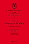 Cover: Menschen und St&auml;dte - Peter Lang Verlag