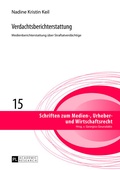 Cover: Verdachtsberichterstattung - Peter Lang Verlag