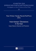 Cover: Interviewers' Deviations in Surveys - Peter Lang Verlag