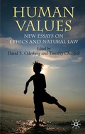 Cover: Human Values - Palgrave Macmillan