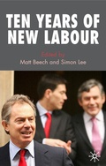 Cover: Ten Years of New Labour - Palgrave Macmillan