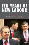 Cover: Ten Years of New Labour - Palgrave Macmillan