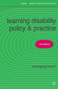 Enlarge image Cover: Learning Disability Policy and Practice - Red Globe Press