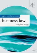 Cover: Business Law - Red Globe Press