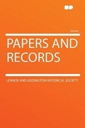 Cover: Papers and Records - HardPress Ltd