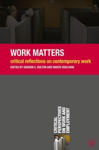 Enlarge image Cover: Work Matters - Red Globe Press