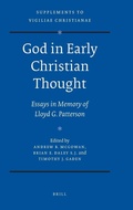 Cover: God in Early Christian Thought - Brill