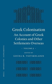 Enlarge image Cover: Greek Colonisation - Brill