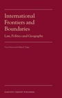 Cover: International Frontiers and Boundaries - Martinus Nijhoff