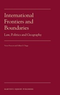 Cover: International Frontiers and Boundaries - Martinus Nijhoff