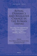 Cover: Ritual Dynamics and Religious Change in the Roman Empire - Brill