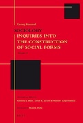 Cover: Sociology: Inquiries into the Construction of Social Forms - Brill