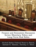 Cover: Finance and Economics Discussion Series - Bibliogov