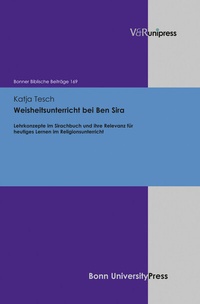 Abbildung von: Weisheitsunterricht bei Ben Sira - Brill Deutschland