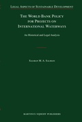 Bild: The World Bank Policy for Projects on International Waterways - Martinus Nijhoff