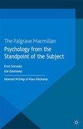 Cover: Psychology from the Standpoint of the Subject - Palgrave Macmillan