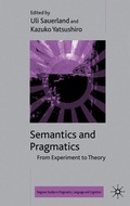 Cover: Semantics and Pragmatics - Palgrave Macmillan