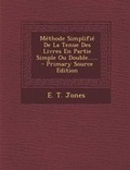 Cover: Methode Simplifie De La Tenue Des Livres En Partie Simple Ou Double...... - Nabu Press
