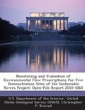 Cover: Monitoring and Evaluation of Environmental Flow Prescriptions for Five Demonstration Sites of the Sustainable Rivers Project - Bibliogov