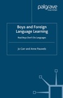 Cover: Boys and Foreign Language Learning - Palgrave Macmillan