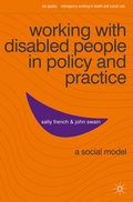 Cover: Working with Disabled People in Policy and Practice - Red Globe Press