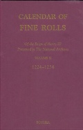 Cover: Calendar of the Fine Rolls of the Reign of Henry III [1216-1248]: II: 1224-1234 - Boydell Press