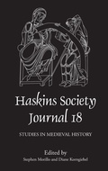 Cover: The Haskins Society Journal 18 - Boydell Press