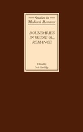 Bild: Boundaries in Medieval Romance - D.S. Brewer