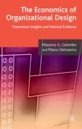 Cover: The Economics of Organizational Design - Palgrave Macmillan