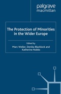 Cover: The Protection of Minorities in the Wider Europe - Palgrave Macmillan