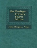 Cover: Des Prodiges... - Nabu Press