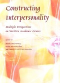 Cover: Constructing Interpersonality - Cambridge Scholars Publishing