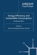 Cover: Energy Efficiency and Sustainable Consumption - Palgrave Macmillan