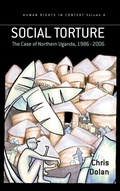 Cover: Social Torture - Berghahn Books