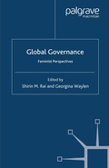 Cover: Global Governance - Palgrave Macmillan