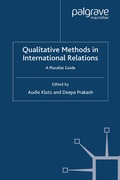 Cover: Qualitative Methods in International Relations - Palgrave Macmillan