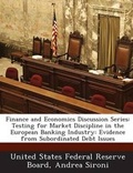 Cover: Finance and Economics Discussion Series - BiblioBazaar, LLC