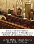 Cover: Finance and Economics Discussion Series - BiblioBazaar, LLC