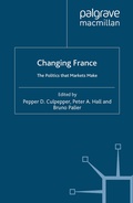Cover: Changing France - Palgrave Macmillan