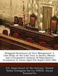 Cover: Biological Dimensions of Tern Management - Bibliogov