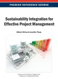 Cover: Sustainability Integration for Effective Project Management - Idea Group,U.S.