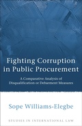 Cover: Fighting Corruption in Public Procurement - Hart Publishing