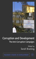 Cover: Corruption and Development - Palgrave Macmillan