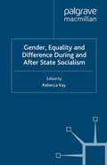 Cover: Gender, Equality and Difference During And After State Socialism - Palgrave Macmillan