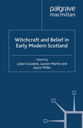Cover: Witchcraft and belief in Early Modern Scotland - Palgrave Macmillan