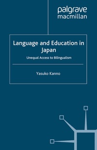 Abbildung von: Language and Education in Japan - Palgrave Macmillan