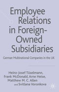 Cover: Employee Relations in Foreign-Owned Subsidiaries - Palgrave Macmillan