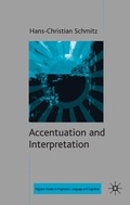 Cover: Accentuation and Interpretation - Palgrave Macmillan