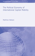 Cover: The Political Economy of International Capital Mobility - Palgrave Macmillan